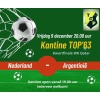 Kantine gaat open voor WK