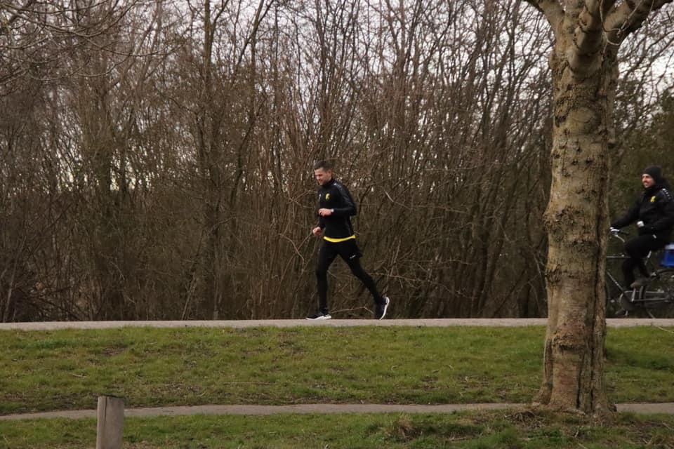 Lars Bos maakte meer dan 42 kilometers